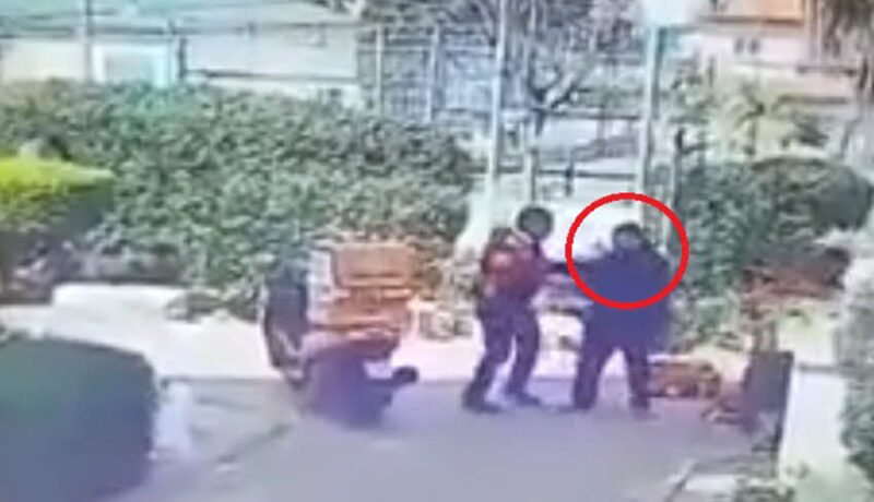 בלי בושה: גנב אופנוע הצלה שהגיע לעזרתו