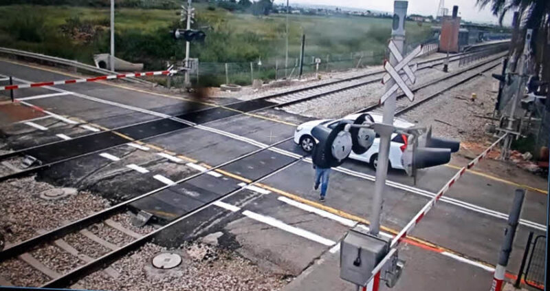 נתוני רכבת ישראל חושפים את מימדי הפריצות לשטחי המסילה