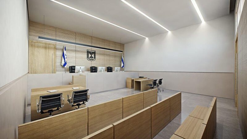 אולם בית משפט | צילום: משרד האוצר